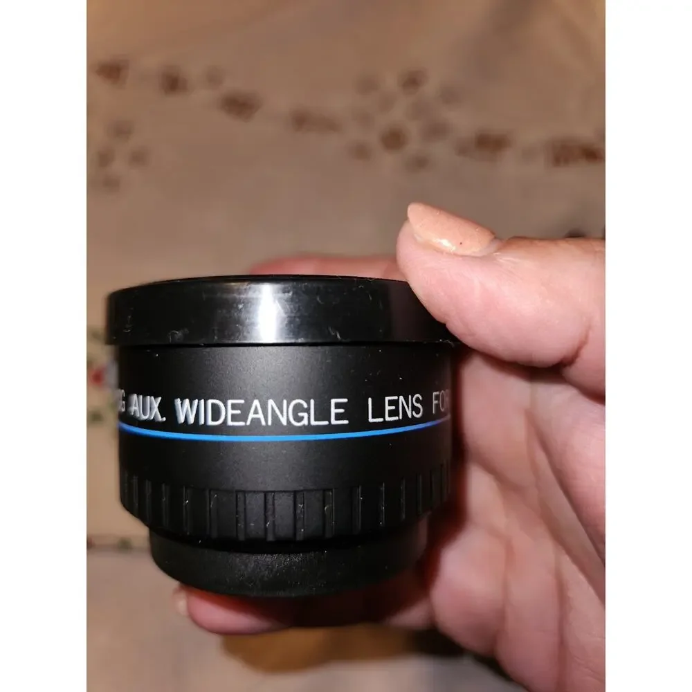 Albinar-ADG AUX Wide Angle Lens for Hi-Matic AF Camera w/Case